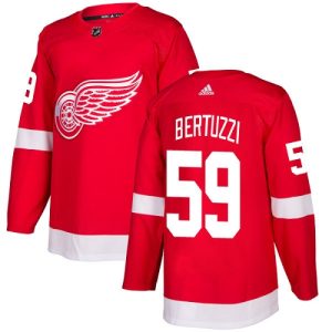 Miehille NHL Detroit Red Wings Pelipaita Tyler Bertuzzi #59 Authentic Punainen Koti